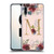 Nature Magick Flowers Monogram Rose Gold 1 Letter M Soft Gel Case for Samsung Galaxy A90 5G (2019)