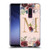Nature Magick Flowers Monogram Rose Gold 1 Letter M Soft Gel Case for Samsung Galaxy S9+ / S9 Plus