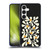 Ayeyokp Plant Pattern Summer Bloom Black Soft Gel Case for Samsung Galaxy S24 5G