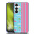 Miami Vice Graphics Half Stripes Pattern Soft Gel Case for Samsung Galaxy S24 5G