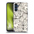 Gabriela Thomeu Floral Black And White Leaves Soft Gel Case for Samsung Galaxy A15