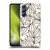 Gabriela Thomeu Floral Black And White Leaves Soft Gel Case for Samsung Galaxy M54 5G
