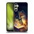 JK Stewart Art Fox Reading Soft Gel Case for Samsung Galaxy A24 4G / M34 5G