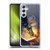 JK Stewart Art Fox Reading Soft Gel Case for Samsung Galaxy M54 5G
