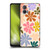 Gabriela Thomeu Retro Rainbow Color Floral Soft Gel Case for Motorola Moto G73 5G