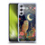 JK Stewart Key Art Owl Crescent Moon Night Garden Soft Gel Case for Samsung Galaxy M54 5G