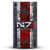 EA Bioware Mass Effect Graphics N7 Logo Distressed Game Console Wrap Case Cover for Microsoft Xbox Series X