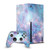 Barruf Art Mix Abstract Space 2 Game Console Wrap and Game Controller Skin Bundle for Microsoft Series X Console & Controller