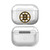 NHL Team Logo 1 Boston Bruins Clear Hard Crystal Cover Case for Apple AirPods Pro 2 Charging Case