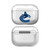 NHL Team Logo Vancouver Canucks Clear Hard Crystal Cover Case for Apple AirPods Pro 2 Charging Case