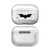 The Dark Knight Graphics Logo Clear Hard Crystal Cover Case for Apple AirPods Pro 2 Charging Case