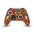 Frida Kahlo Floral Portrait Pattern Game Console Wrap and Game Controller Skin Bundle for Microsoft Series S Console & Controller