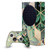 Elisabeth Fredriksson Art Mix Leaves And Cubes Game Console Wrap and Game Controller Skin Bundle for Microsoft Series S Console & Controller