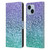 Monika Strigel Glitter Collection Lavender Leather Book Wallet Case Cover For Apple iPhone 14 Plus