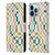 Ninola Checker Pattern Nostalgic Squares Leather Book Wallet Case Cover For Apple iPhone 13 Pro
