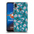 Ninola Floral Patterns Little Dark Turquoise Soft Gel Case for Motorola Moto E6 Plus