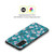 Ninola Floral Patterns Little Dark Turquoise Soft Gel Case for Samsung Galaxy S21 5G