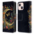 JK Stewart Art Crescent Moon Leather Book Wallet Case Cover For Apple iPhone 13 Mini