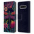 JK Stewart Art Dragonfly Purple Leather Book Wallet Case Cover For Samsung Galaxy S10+ / S10 Plus