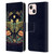 JK Stewart Graphics Lunar Moth Night Garden Leather Book Wallet Case Cover For Apple iPhone 13