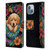 JK Stewart Graphics Golden Retriever In Hammock Leather Book Wallet Case Cover For Apple iPhone 14