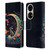 JK Stewart Key Art Rabbit On Crescent Moon Leather Book Wallet Case Cover For Huawei P50