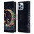 JK Stewart Key Art Rabbit On Crescent Moon Leather Book Wallet Case Cover For Apple iPhone 13 Pro Max