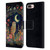 JK Stewart Key Art Owl Crescent Moon Night Garden Leather Book Wallet Case Cover For Apple iPhone 7 Plus / iPhone 8 Plus