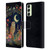 JK Stewart Key Art Owl Crescent Moon Night Garden Leather Book Wallet Case Cover For Samsung Galaxy A14 5G