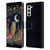 JK Stewart Key Art Owl Crescent Moon Night Garden Leather Book Wallet Case Cover For Samsung Galaxy S21+ 5G