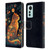 JK Stewart Key Art Orange Cat Sitting Leather Book Wallet Case Cover For Xiaomi 12 Lite