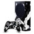 NFL Denver Broncos Marble Game Console Wrap and Game Controller Skin Bundle for Microsoft Series S Console & Controller