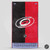 NHL Carolina Hurricanes Half Distressed Game Console Wrap Case Cover for Microsoft Xbox Series S Console