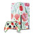 Ninola Assorted Red Flower Game Console Wrap and Game Controller Skin Bundle for Microsoft Series X Console & Controller
