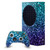 PLdesign Art Mix Aqua Blue Game Console Wrap and Game Controller Skin Bundle for Microsoft Series S Console & Controller
