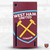 West Ham United FC Art Oversized Game Console Wrap Case Cover for Microsoft Xbox Series X