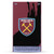 West Ham United FC Art Sweep Stroke Game Console Wrap Case Cover for Microsoft Xbox Series S Console