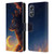 Jonas "JoJoesArt" Jödicke Wildlife 2 Golden Moon Leather Book Wallet Case Cover For OPPO A17