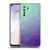 PLdesign Geometric Purple Green Ombre Soft Gel Case for Huawei Nova 7 SE/P40 Lite 5G