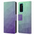 PLdesign Geometric Purple Green Ombre Leather Book Wallet Case Cover For Huawei P40 5G