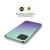 PLdesign Geometric Purple Green Ombre Soft Gel Case for Apple iPhone 12 Mini