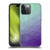 PLdesign Geometric Purple Green Ombre Soft Gel Case for Apple iPhone 14 Pro Max