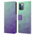 PLdesign Geometric Purple Green Ombre Leather Book Wallet Case Cover For Apple iPhone 12 Pro Max