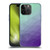 PLdesign Geometric Purple Green Ombre Soft Gel Case for Apple iPhone 15 Pro Max