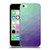 PLdesign Geometric Purple Green Ombre Soft Gel Case for Apple iPhone 5c