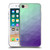PLdesign Geometric Purple Green Ombre Soft Gel Case for Apple iPhone 7 / 8 / SE 2020 & 2022
