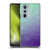 PLdesign Geometric Purple Green Ombre Soft Gel Case for Motorola Edge X30