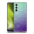 PLdesign Geometric Purple Green Ombre Soft Gel Case for Motorola Edge S30 / Moto G200 5G