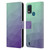 PLdesign Geometric Purple Green Ombre Leather Book Wallet Case Cover For Nokia G11 Plus
