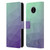 PLdesign Geometric Purple Green Ombre Leather Book Wallet Case Cover For Nokia C10 / C20